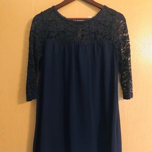 Navy Blue Dress